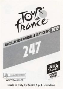 2019 Panini Tour de France #247 Jurgen Roelandts Back